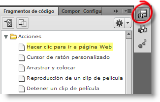 Fragmentos de código para ir a una web