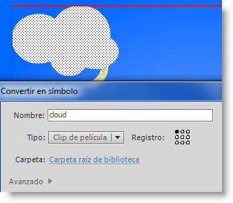 Crear clip nube