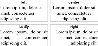 Control de la alineación del texto con la propiedad text-align